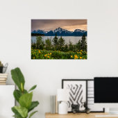 Poster Fleurs à Colter Bay (Bureau à domicile)