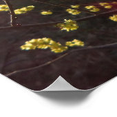 Poster Fleurs à épicéa au printemps (Coin)