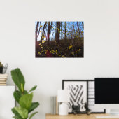 Poster Fleurs à épicéa au printemps (Bureau à domicile)