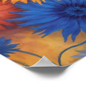 Poster Fleurs à flanc (Coin)