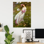 Poster Fleurs à vent (Bureau à domicile)