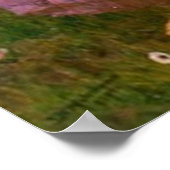 Poster Fleurs à vent (Coin)