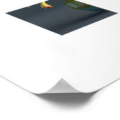 Poster Fleurs Amaryllis (Coin)