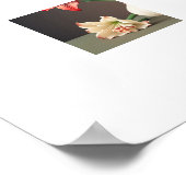 Poster Fleurs Amaryllis (Coin)