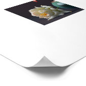 Poster Fleurs Amaryllis (Coin)
