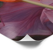 Poster Fleurs Aquarelle Wipsy Datura Élégant Moderne (Coin)