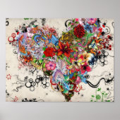 Poster Fleurs artistiques (Devant)