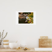 Poster fleurs au bord de la rivière (Cuisine)