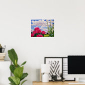 Poster Fleurs au bord d'une prairie 2008 (Bureau à domicile)