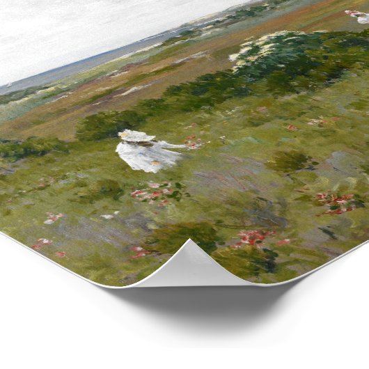 Poster Fleurs balnéaires | William Merritt Chase (Coin)