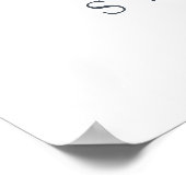 Poster Fleurs | Bienvenue de la Fête des mariées de tourn (Coin)