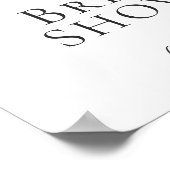 Poster Fleurs blanches et élégant panneau crème Enterreme (Coin)