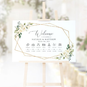 Poster Fleurs Blanches, Fleurs Crème, Chronologie de Mari
