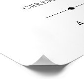 Poster Fleurs bleues de la Marine, Fleurs roses, Chronolo (Coin)