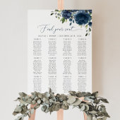Poster Fleurs bleues de la Marine, Verdure, Mariage