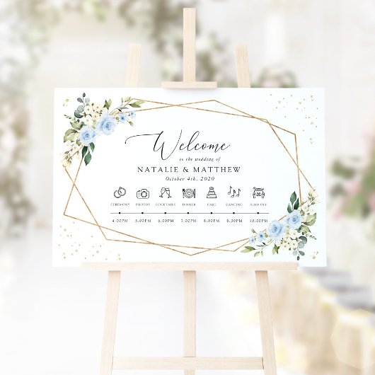 Poster Fleurs Bleues, Fleurs Blanches, Chronologie de Mar