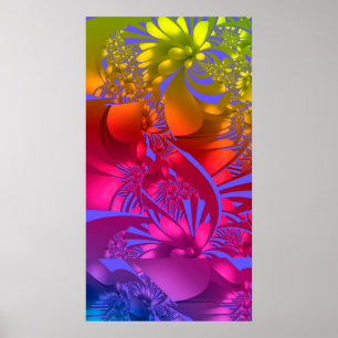 Poster Fleurs Chakra