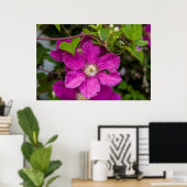Poster Fleurs chez Robinette's Apple Haus & Gift Barn (Bureau à domicile)
