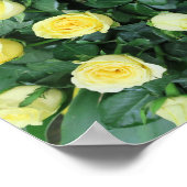 Poster fleurs+ colorées, gnome de jardin+, (Coin)