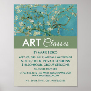 Poster Fleurs D'Amandes De Vincent Van Gogh, Cours D'Art