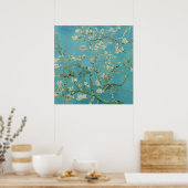 Poster Fleurs d'amandes par Vincent van Gogh (Cuisine)