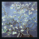 Poster Fleurs d'amandier de Van Gogh Bleu Acier<br><div class="desc">Fleurs d'amandier par Vincent Van Gogh
modification de couleur copyright 2sweet4wordsDesigns/ PureVintage Love

Obtenez la beauté des Fleurs d'amandier de Van Gogh dans les couleurs qui correspondent à votre maison. 

vincent van gogh,  van gogh,  fleurs d'amandier,  fleurs,  floral,  joli,  beau, </div>