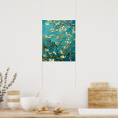 Poster Fleurs d'amandier de Van Gogh Impressionnisme clas (Cuisine)