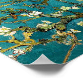 Poster Fleurs d'amandier de Van Gogh Impressionnisme clas (Coin)