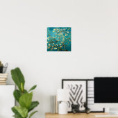 Poster Fleurs d'amandier de Van Gogh Impressionnisme clas (Bureau à domicile)
