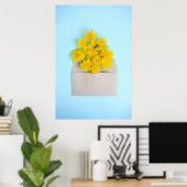 Poster Fleurs | Dandelions dans l'enveloppe (Bureau à domicile)