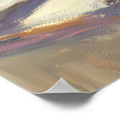 Poster Fleurs dans le Vase par fenêtre éclairée - Impress (Coin)