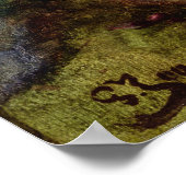 Poster Fleurs dans un Vase (Coin)