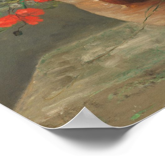 Poster Fleurs dans un vase (2) par Auguste Renoir (Coin)