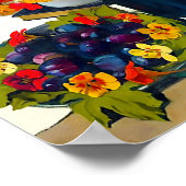 Poster Fleurs dans Vase 1923 par Felix Vallotton (Coin)
