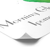 Poster Fleurs d'aquarelle du matin (Coin)