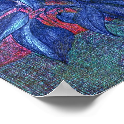 Poster Fleurs d'arbres (Coin)