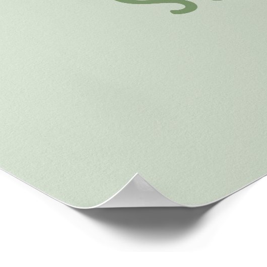 Poster Fleurs d'arrosage St Clare d'Assisi (M 065) (Coin)