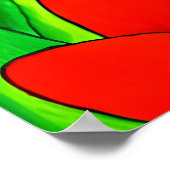 Poster Fleurs d'art mural (Coin)