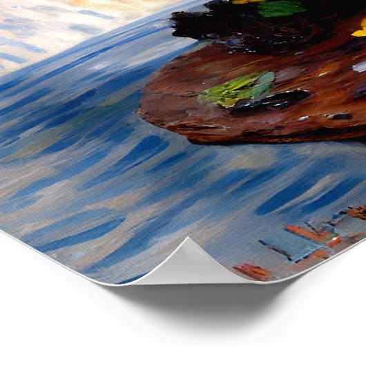 Poster Fleurs d'artichauts de Jérusalem (Coin)