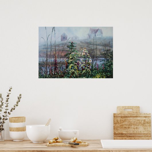 Poster Fleurs d'automne (Cuisine)