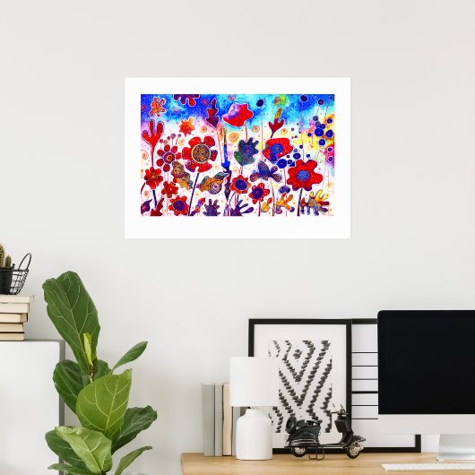POSTER FLEURS DE BLOOM COMPLÈTES (Bureau à domicile)