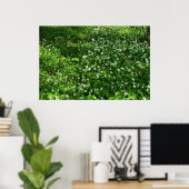 Poster Fleurs de bois (Bureau à domicile)