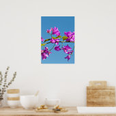 Poster Fleurs de bougainvillée (Cuisine)