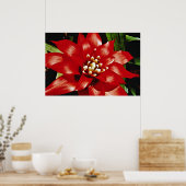 Poster Fleurs de bromélie (Cuisine)
