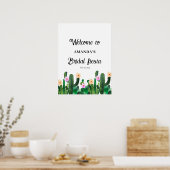 Poster Fleurs de cactus Bridal Fiesta (Cuisine)