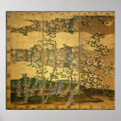 Poster Fleurs de Camellias (Devant)