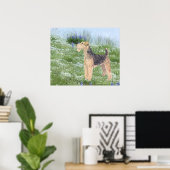 Poster Fleurs de campagne (Bureau à domicile)
