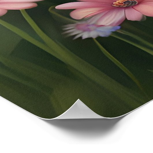 Poster Fleurs de carlin (Coin)