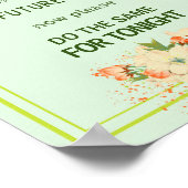 Poster Fleurs de cerisier rose, Panneau Mariage lumineux (Coin)