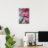 Poster Fleurs de cerisiers roses (Bureau à domicile)